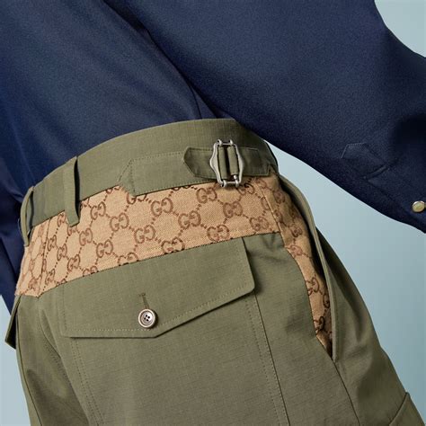 gucci hologram pants|gucci cargo track pants.